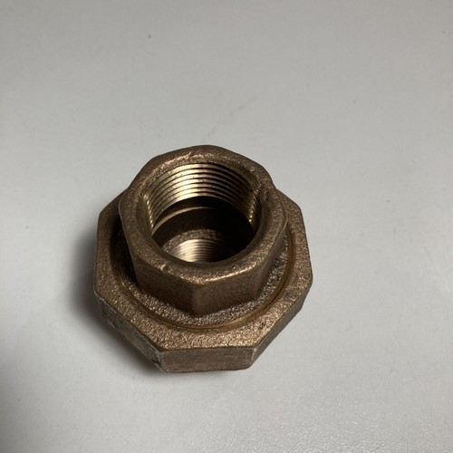 Tubo ottone rosso 1" unione estremità filettate 250 psi finitura ottone rosso classe 250 - Foto 7 di 14