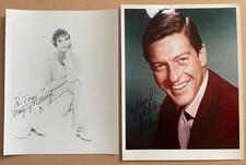 Dick Van Dyke 8.5x11 & Mary Tyler Moore 8x10 Signed Autograph Signatures Photos