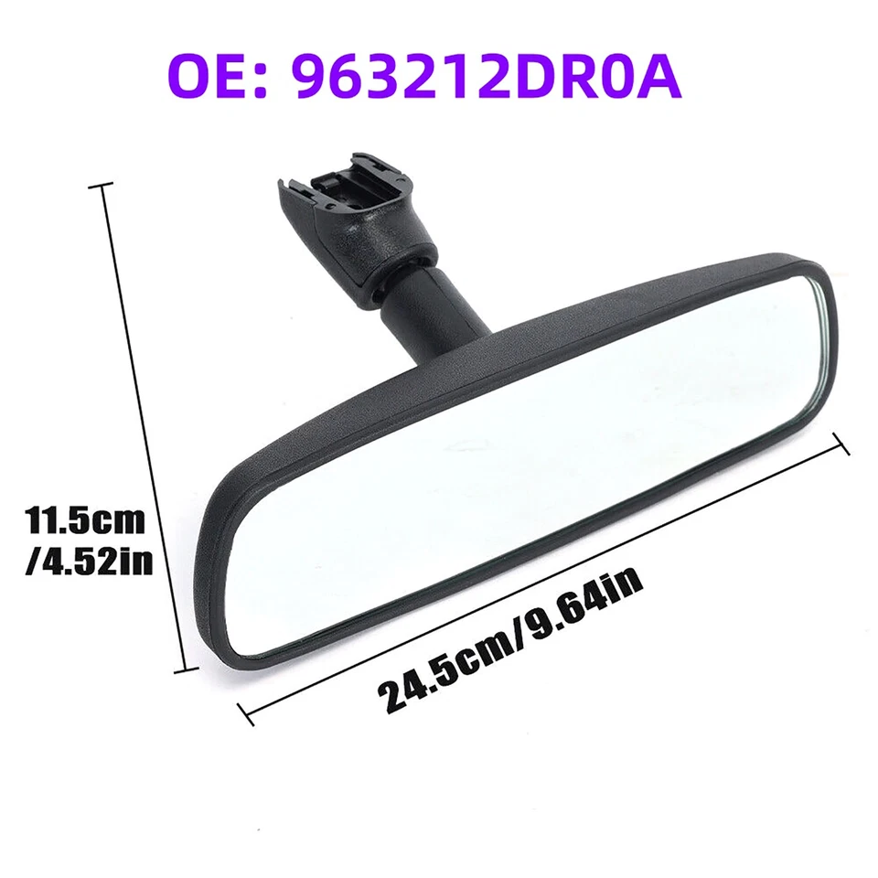 Anti-glare Interior Rear View Mirror For Toyota Corolla 2007-2016 963212DR0A - Image 2 of 4