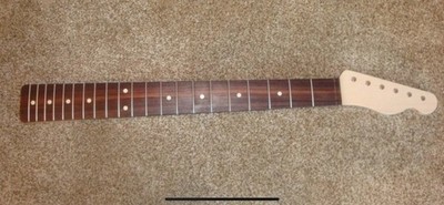 TELE NECK Vintage Riftsawn Maple & Good Looking Rosewood Board 21f Musikraft