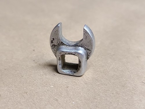PROTO Tools USA J4916CF 1/2" SAE Chrome Open-End Crowfoot Wrench, 3/8" Drive - Picture 3 of 7