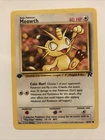 Pokemon TCG 1st Edition Meowth 62/82 Team Rocket WOTC Card