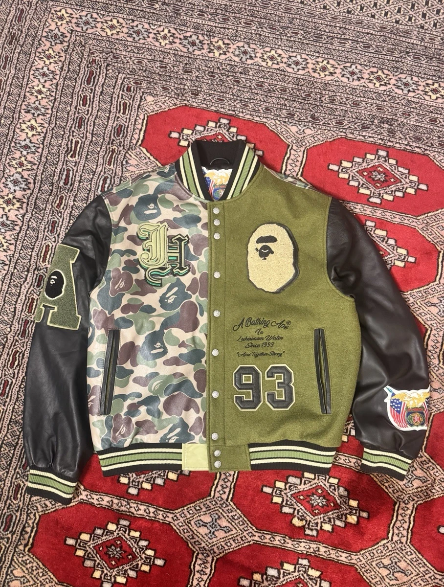 A Bathing Ape Leather Outer Shell Coats, Jackets & Vests for Men
