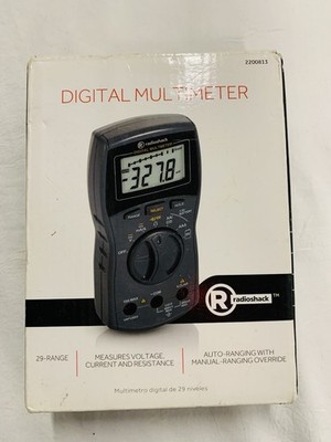 RadioShack 29-Range Digital Multimeter (Model 2200813