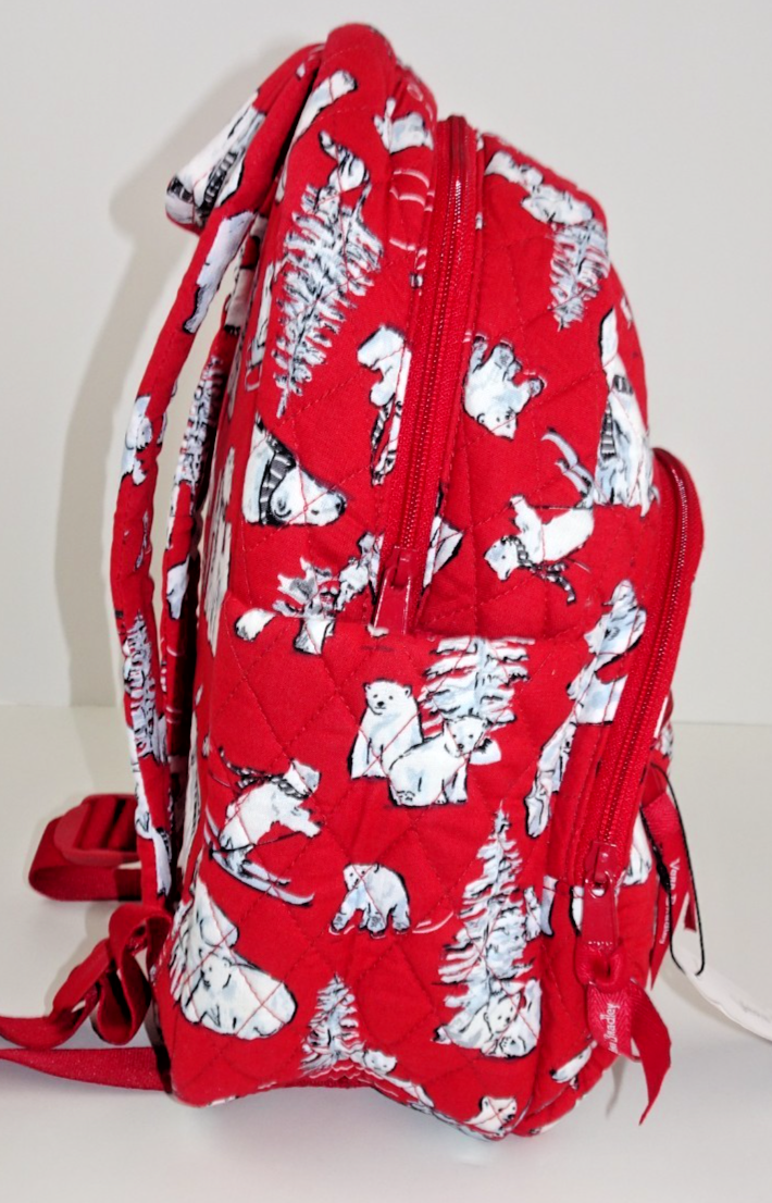 Vera Bradley Beary Merry Red Polar Bears Essential Compact  display picture 2