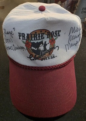 Vtg Prairie Rise Chuckwagon Trucker Hat Restaurant Food Cap Michael Martin Murph