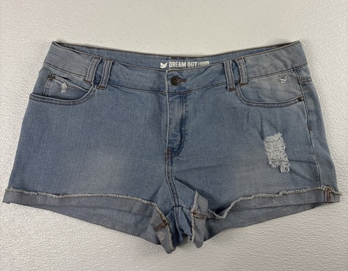 Dream Out Loud Selena Gomez Damenshorts, hellblau Denim Wash, Größe 15