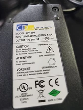 GENUINE CD COMING DATA CP1250 POWER SUPPLY E253376