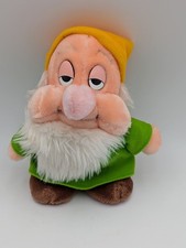 Disney Snow White Dwarf Sleepy Plush 7.5 Inch...