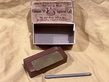 HERTER'S No. 99 Squirrel Call complete in the box w/ striker