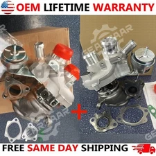 Left &Right Turbo Turbocharger Set For 2011-2012 Ford F-150 EcoBoost Kjmofhdapkb