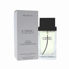 Carolina Herrera Men's Chic EDT Spray 3.4 oz (Tester) Fragrances 815305021229