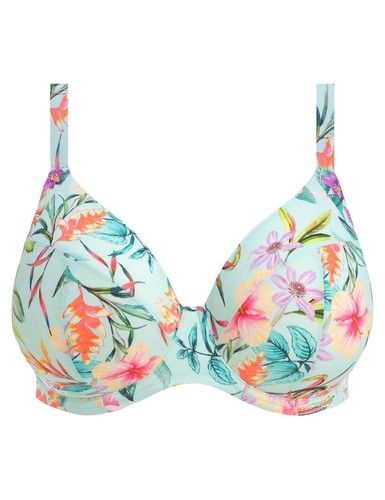 Elomi Sunshine Cove Bikini Top Plunge Underwired Womens Swimwear 801802 - Picture 3 of 72