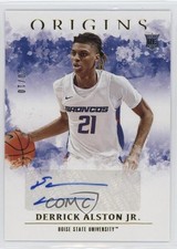 2021-22 Panini Chronicles Draft Picks Gold 10/10 Derrick Alston Jr Auto 13d7