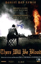 Daniel Day Lewis Signed There Will Be Blood 11x17 Photo Autographed BAS LOA COA