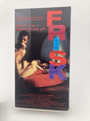 Frisk 1996 VHS Todd Verow Strand Releasing Drama Rare West Coast Video Ex Rental