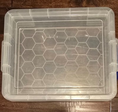 Really Useful Box 11L Plastic Storage Container w/Snap Lid & Clip Lock Handles