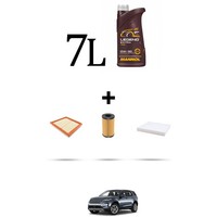 Hoffcar Set Service 3 Filter Und 7L ÖL FüR Land Rover Discovery Sportart 2.0