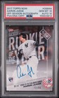 2017 Topps Now #OS-64A Aaron Judge RC /99 Auto ROY AL PSA/DN