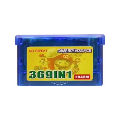369 in 1 GBA 32-Bit-Spielkassettenkarte für GBA GBA/SP NDS