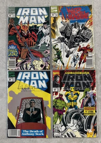 Iron Man 281 283 284 285 The Armoured Avenger Vintage Marvel Comics Bundle 1992