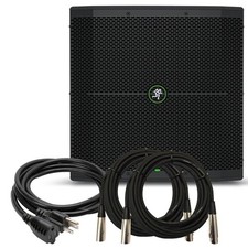 Mackie Thump115S subwoofer 1400 W 15" alimentato e cavo 2 MR DJ XLR a XLR