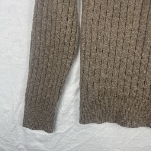 Patagonia Sweater Mens Small Brown Fog Cutter Wool Nylon Pullover Adult 50580 - Foto 12 di 13