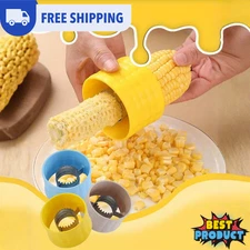 Stainless Steel Corn Cob Peeler – Kernel Stripper & Cutter Remover Cob Esquites