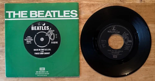 45 7" ENGLISH SP THE BEATLES BACK IN THE USSR