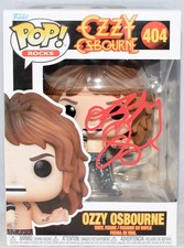 OZZY OSBOURNE SIGNED AUTOGRAPHED #404 FUNKO POP ROCKS FIGURE BECKETT