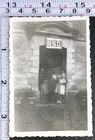 WW2 Era Military BW Photo Snapshot USO Building Near Saint-Lo France
