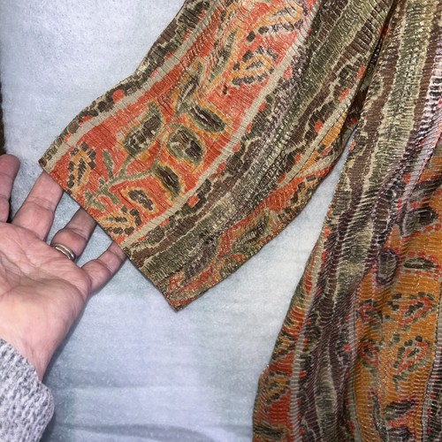 TC THE TRAVEL COLLECTION Button Down Shirt 3/4 Sleeve 2xl Women's Multicolor - Picture 3 of 16