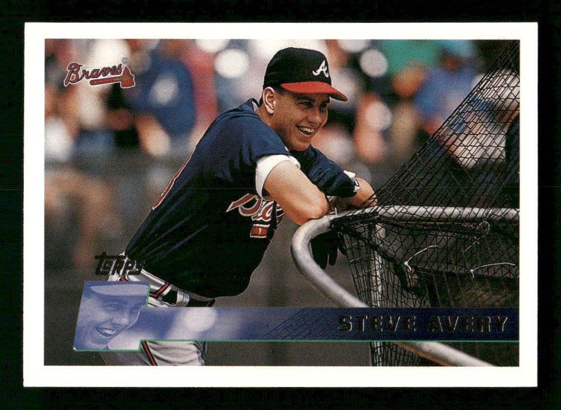 Steve Avery 1996 Topps #165 Atlanta Braves NM