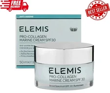 Elemis Pro-Collagen Marine Cream SPF 30 1.6 oz 50 ml Genuine NEW