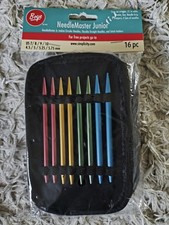 Boye NeedleMaster Junior Metal Interchangeable Knitting Needle Tips Set 16pc