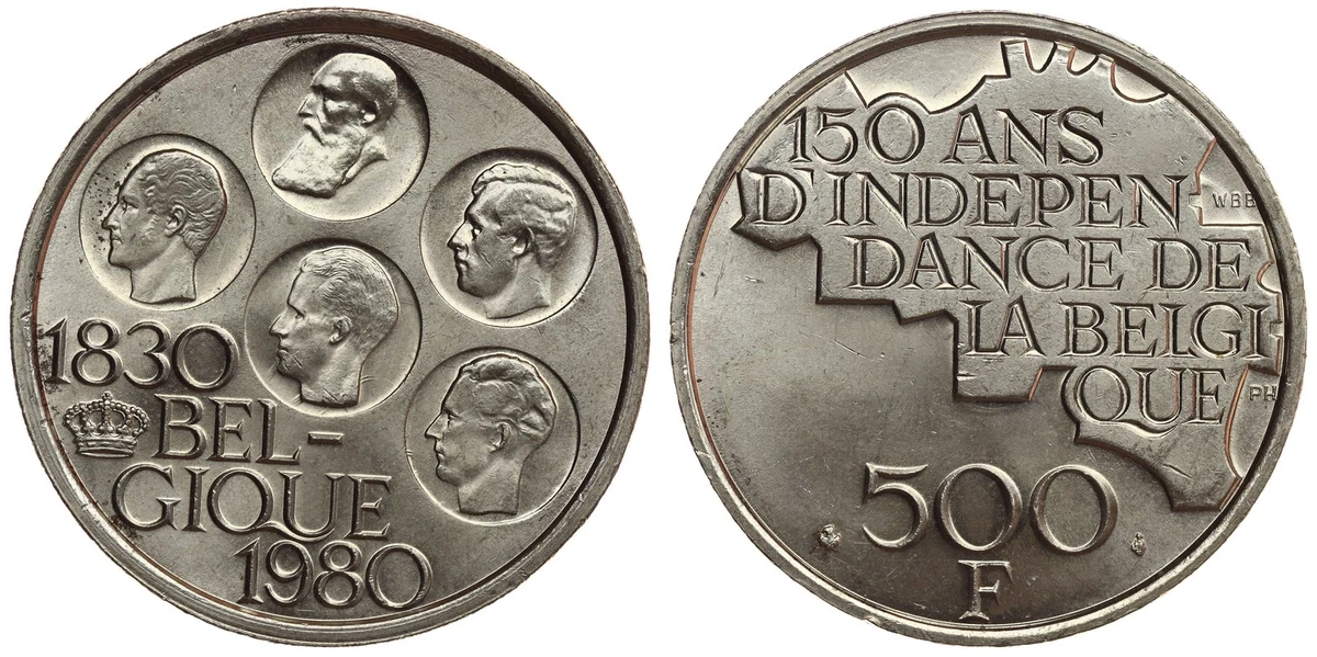 1980 Belgian Coins for sale | eBay