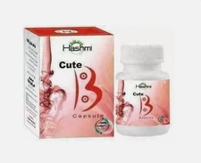 Hashmi Cute B 20 Capsules Breast Reduction Pills 100% Herbal free ship.