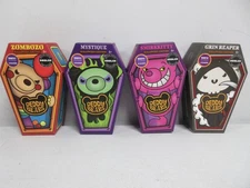 Deddy Bears Series 3 Set o 4 Plush Teddy Bears LMTD HALLOWEEN EDITION  5 " B10S6