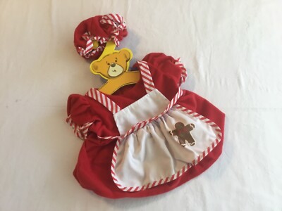 Build-A-Bear Mrs Claus Outfit ( NWT - Includes Hanger & Bag )