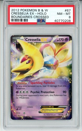 Cresselia-EX graded PSA 8 for sale on eBay