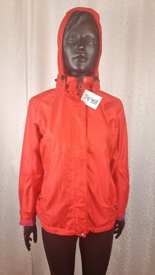 MC Kinley Damen Jacke Größe S/M Windbreaker Reflektierenden Ohne Mängel 24/408