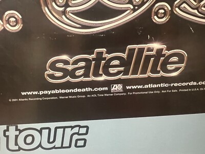 POD Satellite POSTER AUTOGRAPH 24 X 18 | eBay