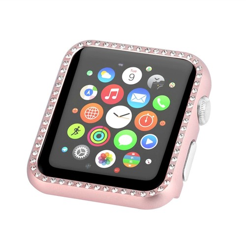 Metall Aluminium Schutzhülle für Apple Watch SE Stoßstangenrahmen iWatch 7 6 5 4 Abdeckung - Bild 8 von 17