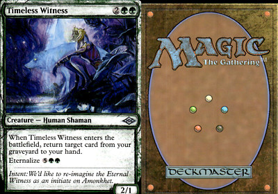 Timeless Witness (Sketch) [Modern Horizons 2] Magic MTG | eBay