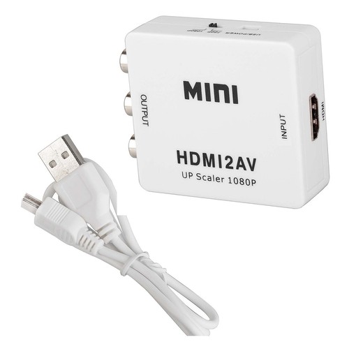 HDMI to RCA Converter Video Audio 2 Channel Composite CVBS AV Output USB Power - Picture 10 of 10