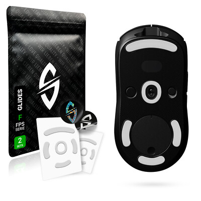 FPS Glides (2x) für Logitech G PRO Wireless Maus, Ersatz-Mausfüße, Skates
