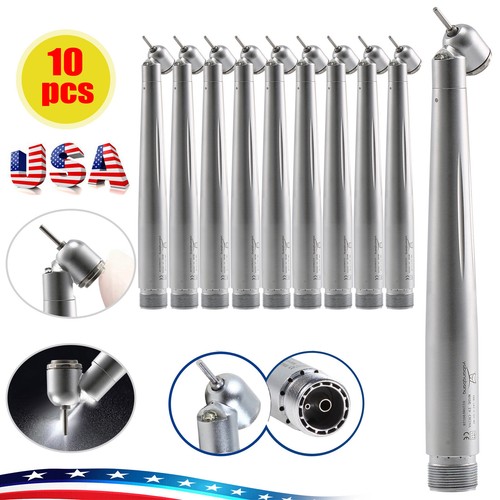 Dental 45 Grados LED Generador Eléctrico Quirúrgico Alta Velocidad Pieza de Mano 2 Agujeros Ajuste NSK KaV - Imagen 2 de 15