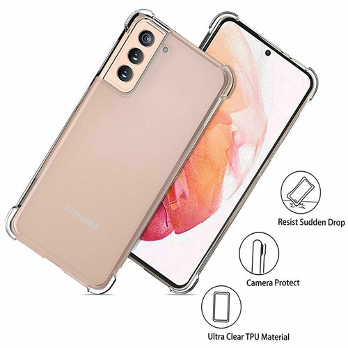 For Samsung Galaxy S21 S22 S20 S24S23 S25 Bumper Silicone Shockproof Case Cover - Picture 4 of 8