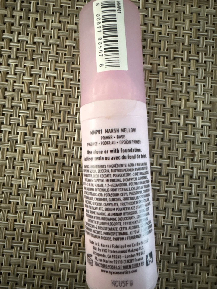NYX PROFESSIONAL MAKEUP Marshmellow Smoothing Primer 1.01oz NO BOX - Image 2 of 2