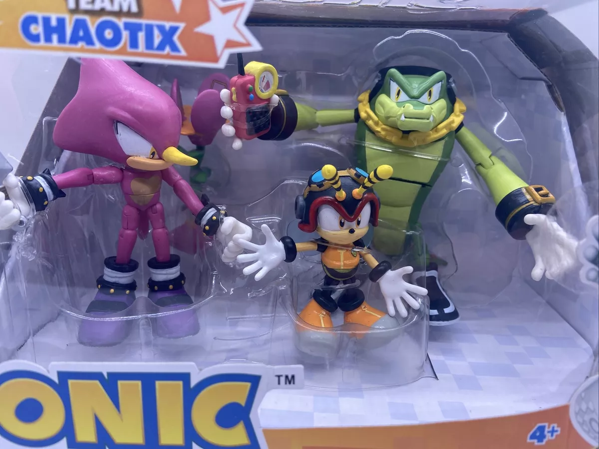 SEGA Knuckles Chaotix Stickers Pin Buttons or Prints Incl. Knuckles Mighty  Ray Espio Vector Charmy Bee Heavy & Bomb -  Israel